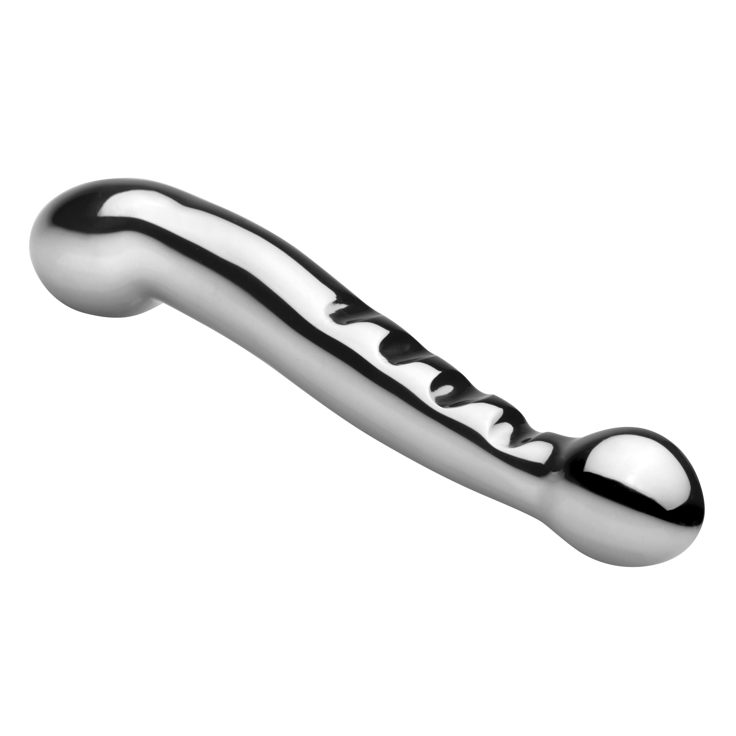 Sensual Moments Steel Elegance Dual Ended Dildo, photo 1