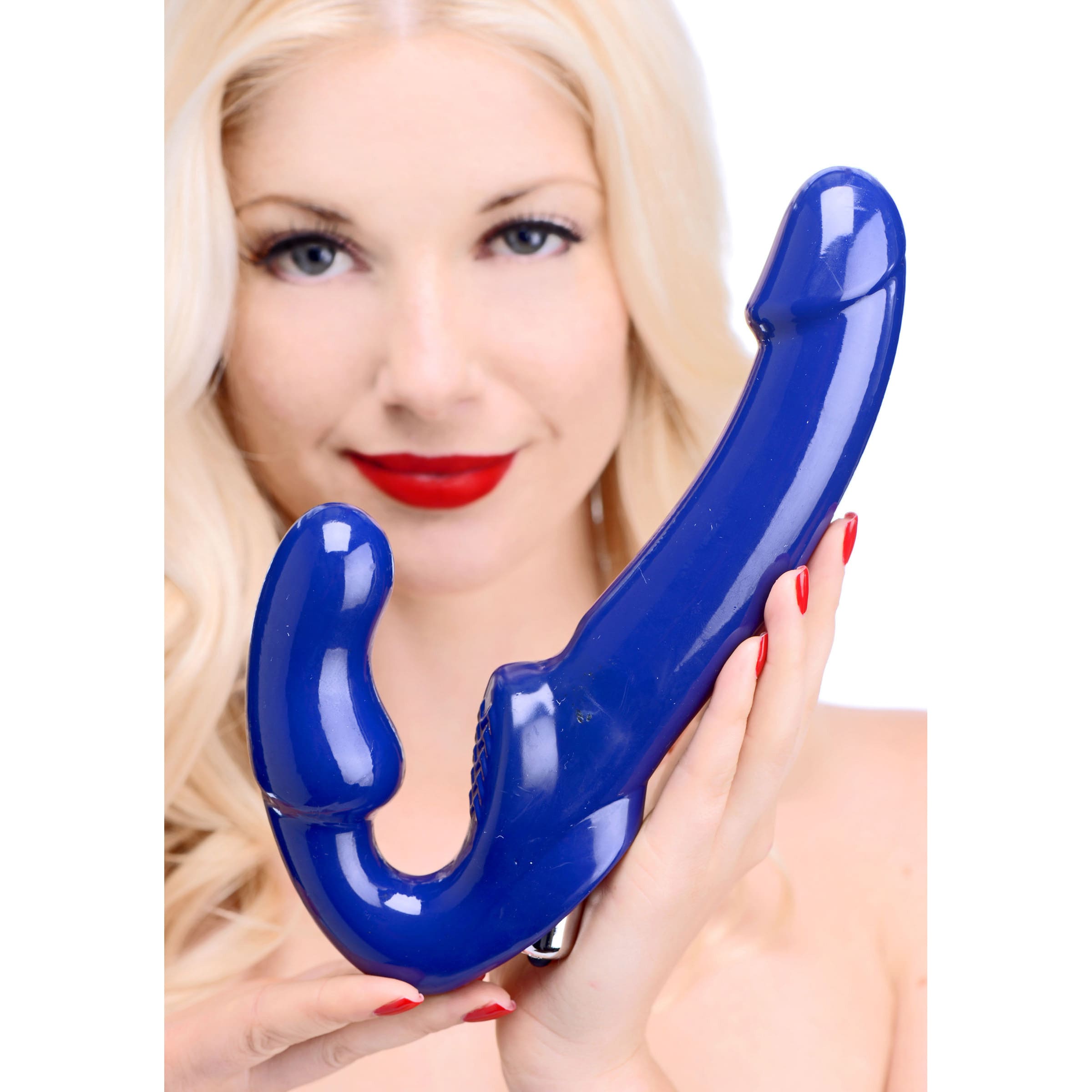 Sensual Moments Revolver II Vibrating Strapless Strap On Dildo, photo 1