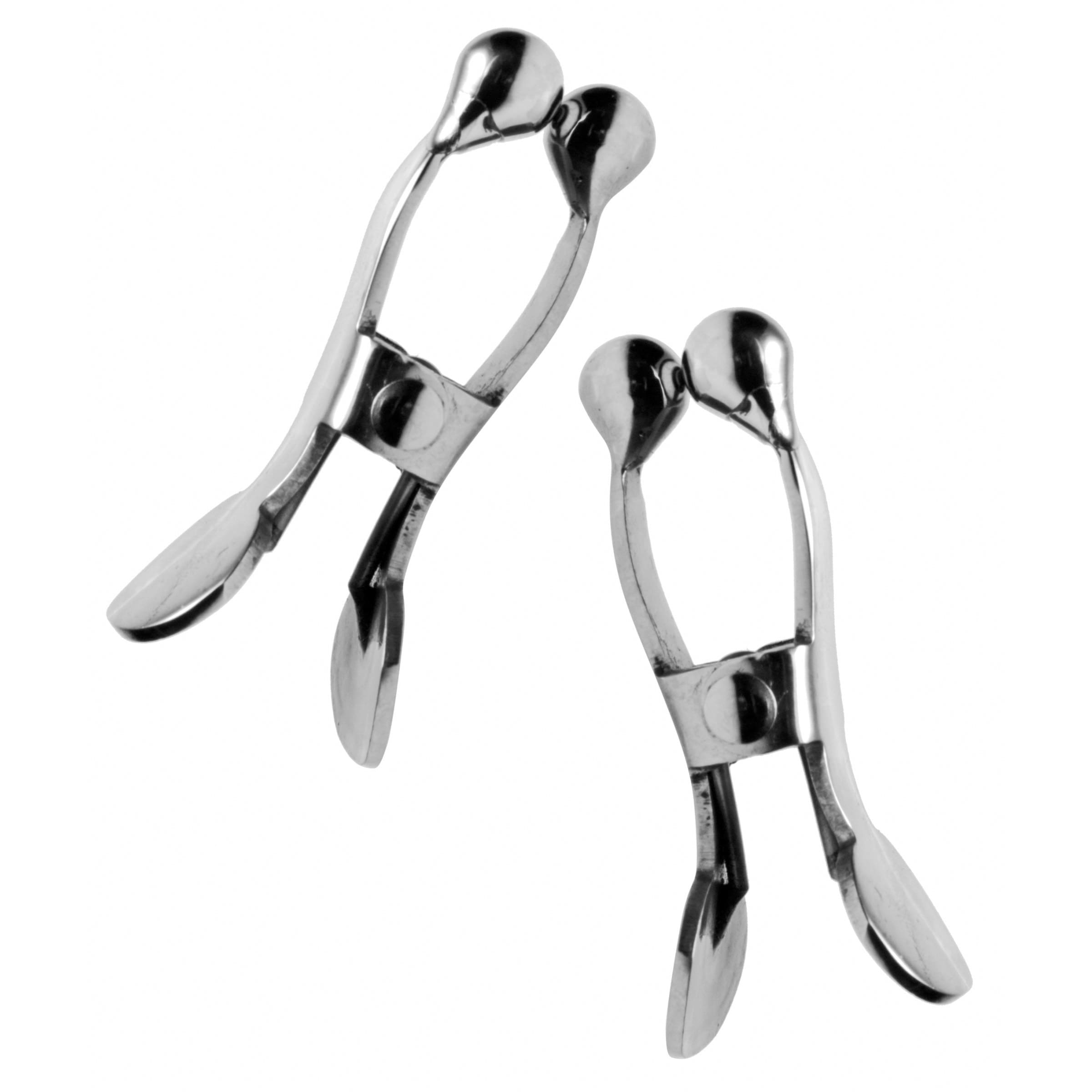 Sensual Moments Stainless Steel Ball-Tipped Nipple Clamps, photo 1