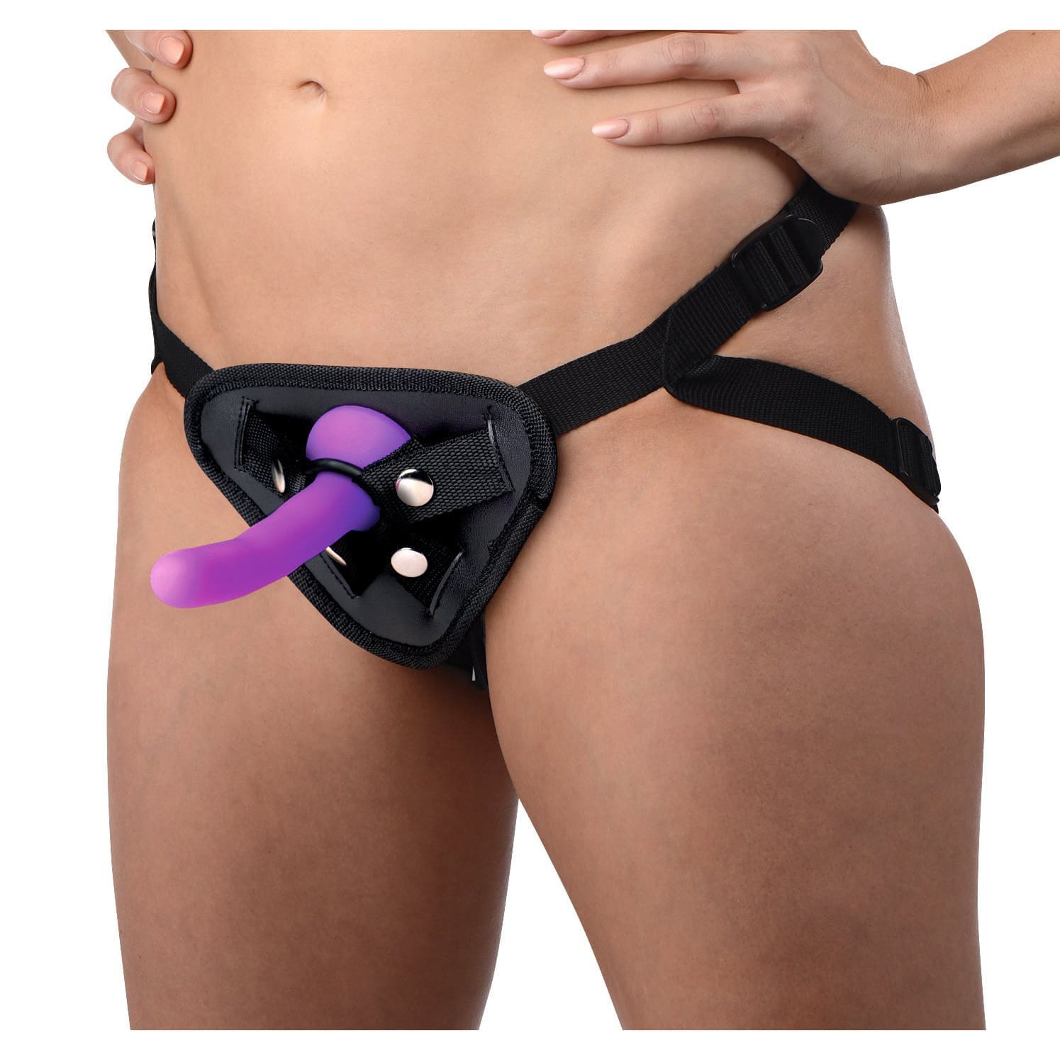 Sensual Moments Double G Deluxe Vibrating Strap On Kit, photo 1