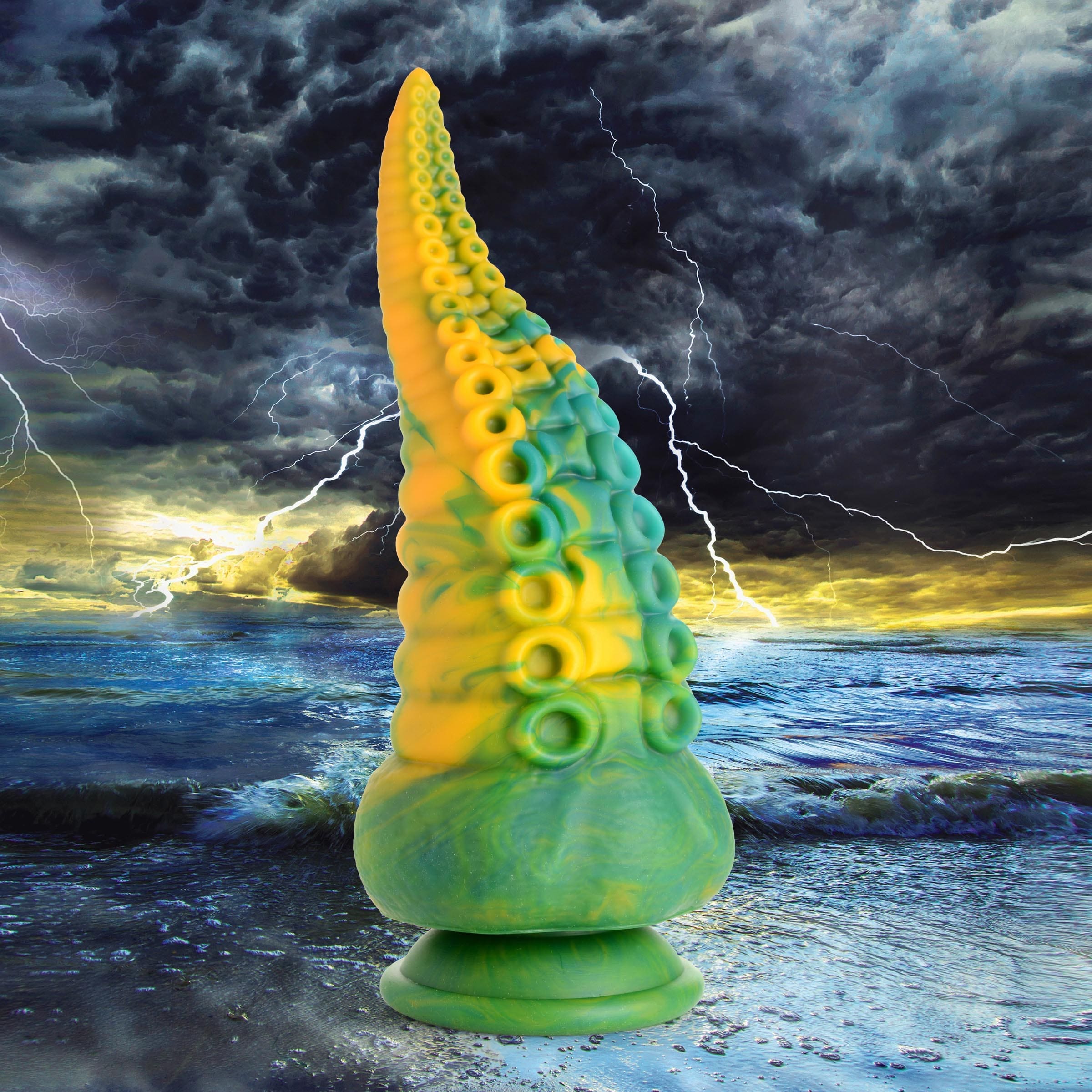 Sensual Moments Monstropus Tentacled Monster Silicone Dildo, photo 1