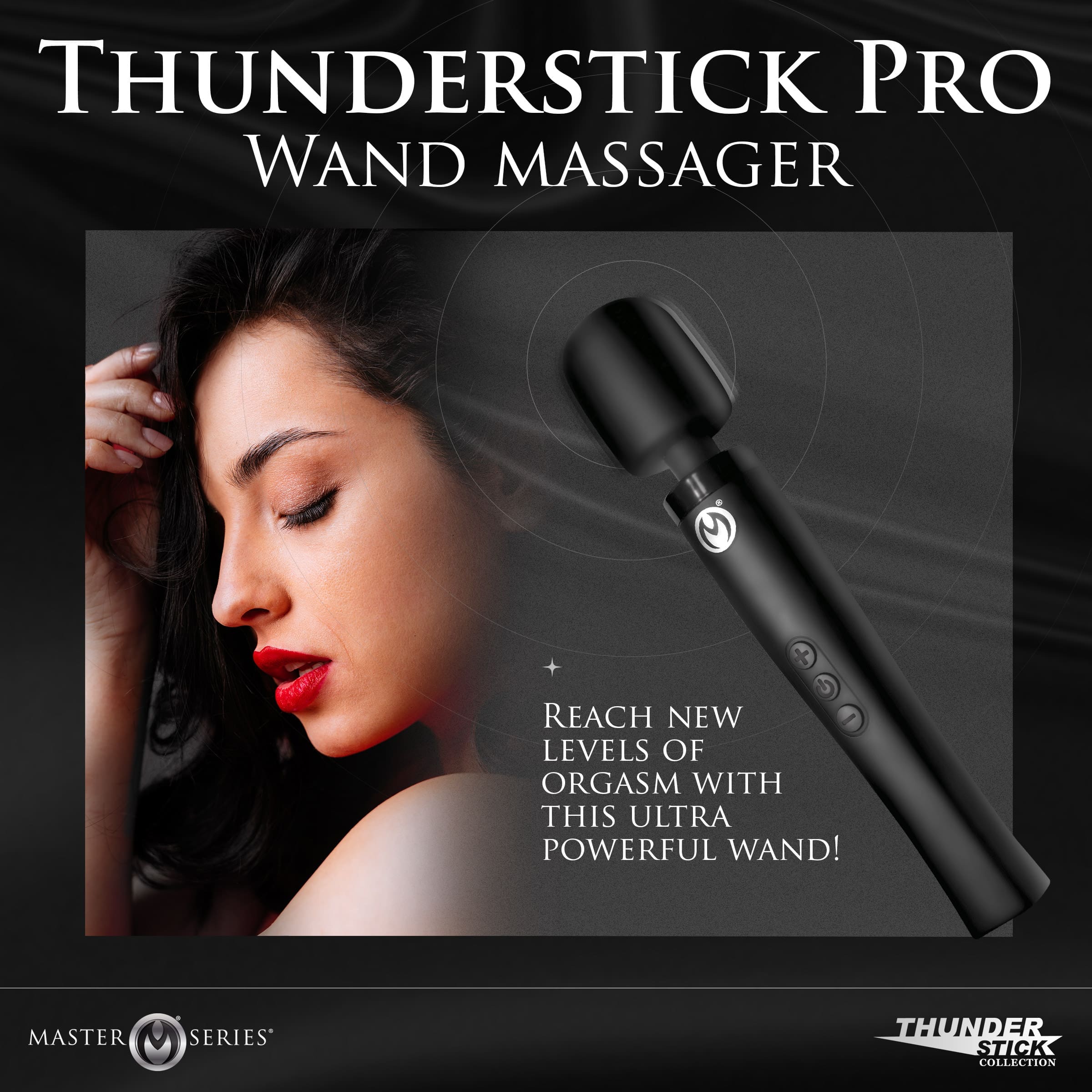 Sensual Moments Thunderstick Pro Silicone Wand Massager, photo 2