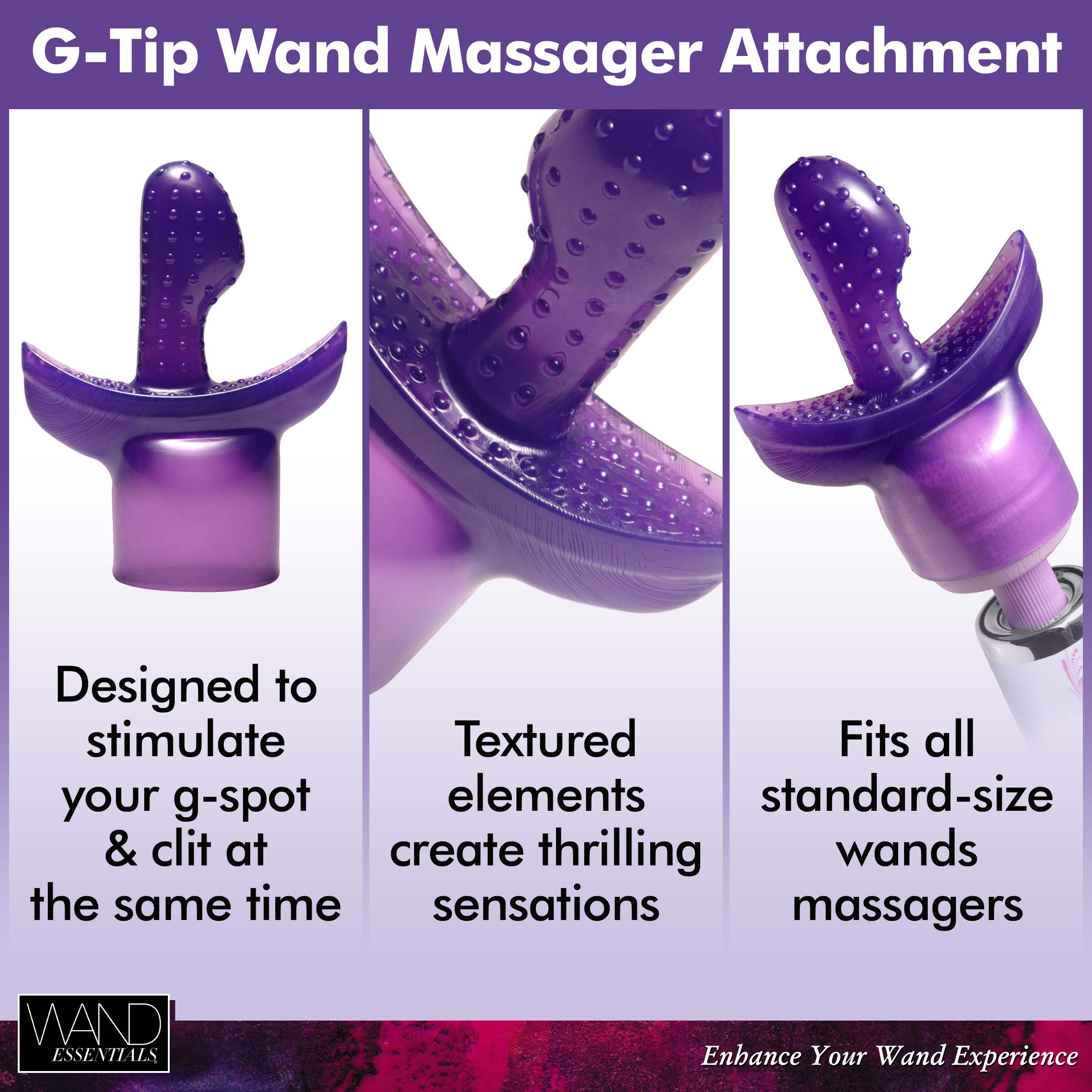 Sensual Moments G Tip Wand Massager Attachment, photo 2