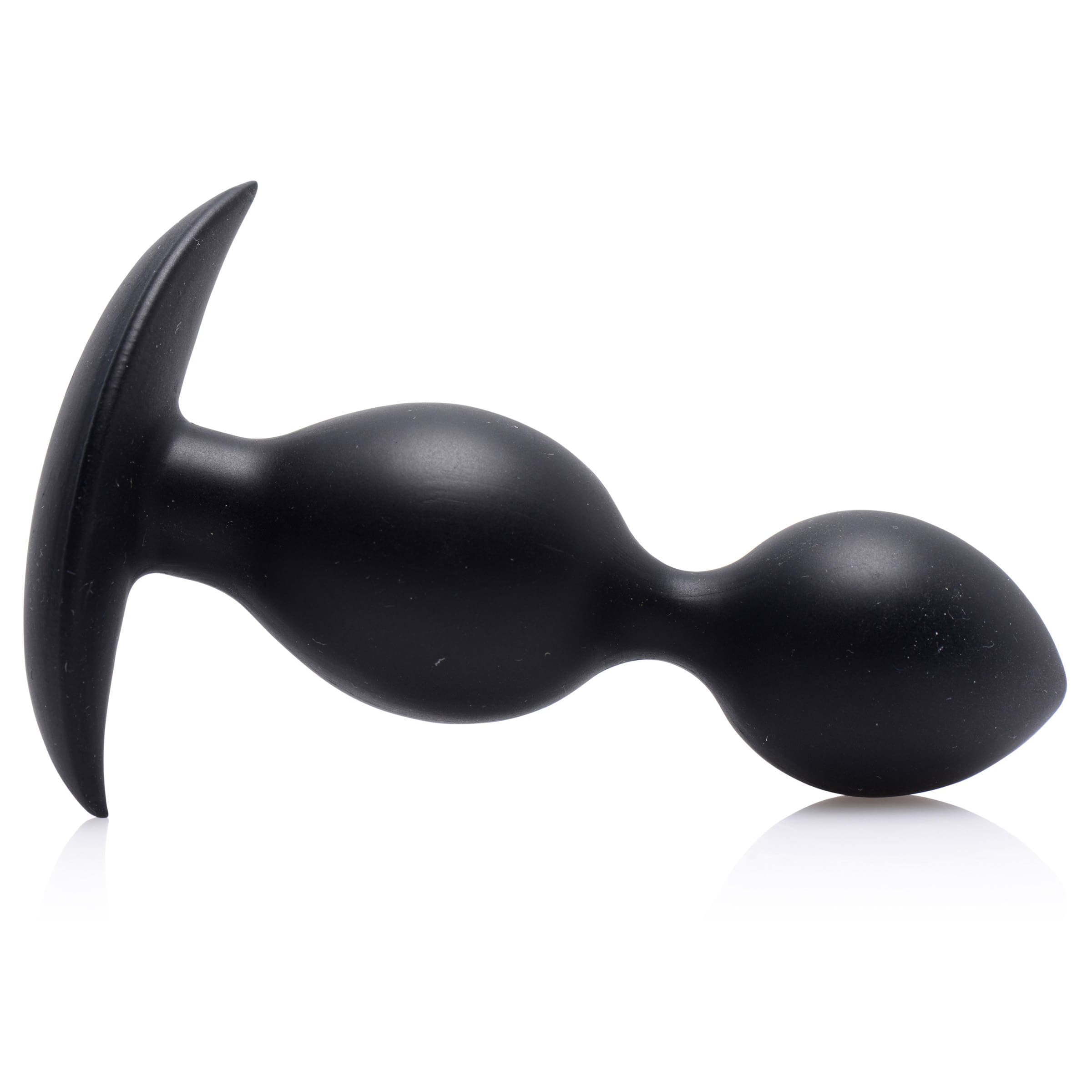 Sensual Moments Orbs Steel Weighted Duotone Silicone Anal Plug, photo 2