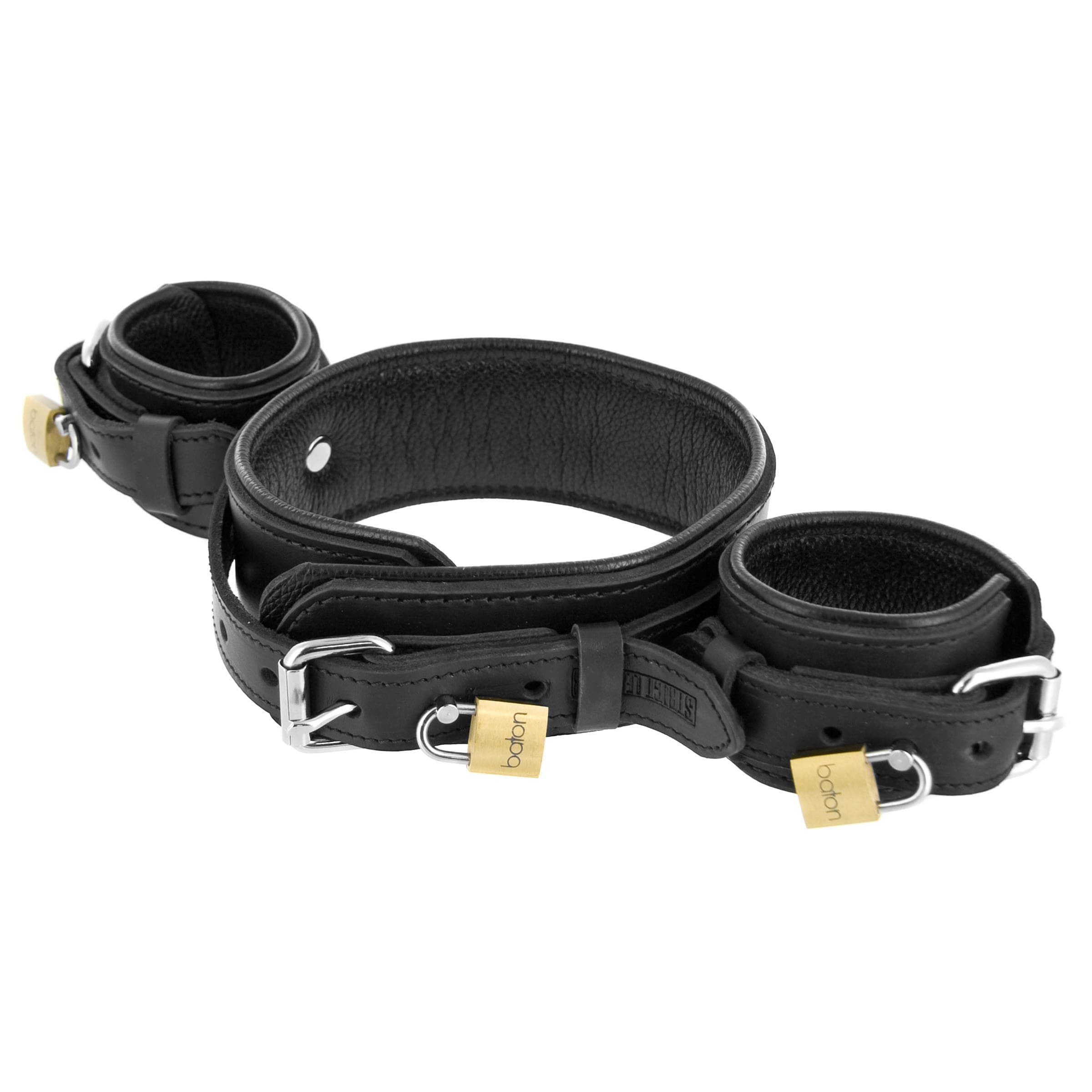 Sensual Moments Premium Leather Forced Orgasm Kit, photo 2