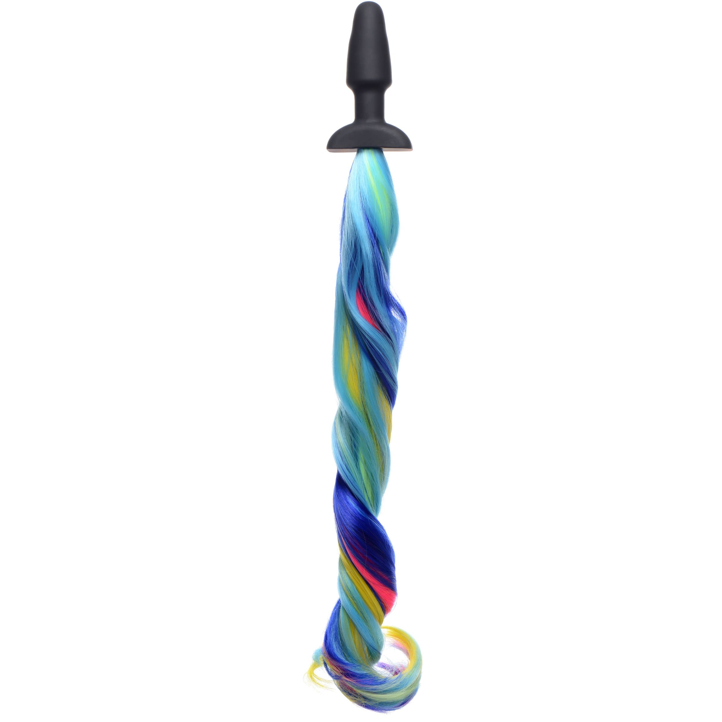 Sensual Moments Rainbow Pony Tail Anal Plug, photo 2