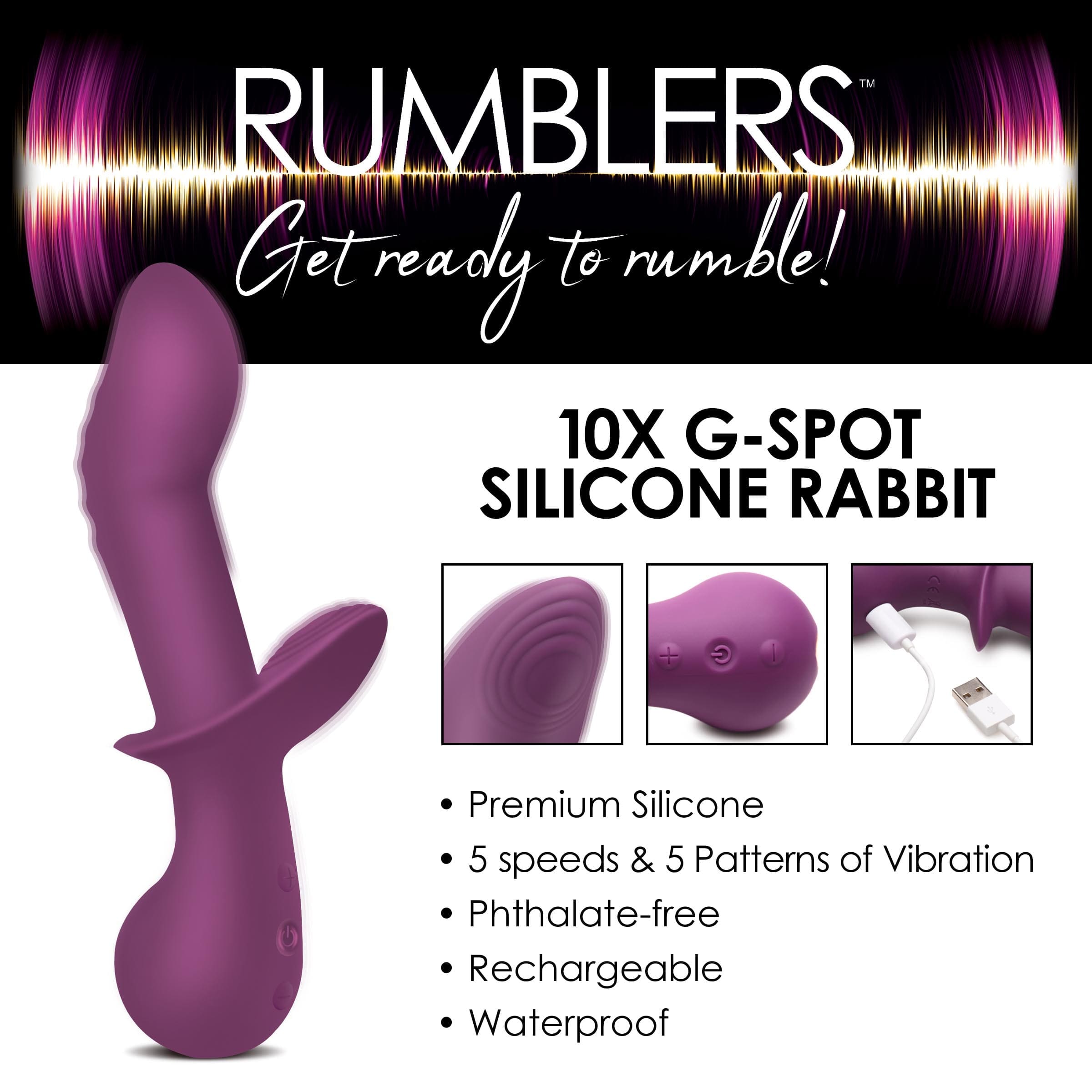 Sensual Moments 10X G-Spot Silicone Vibrator, photo 2