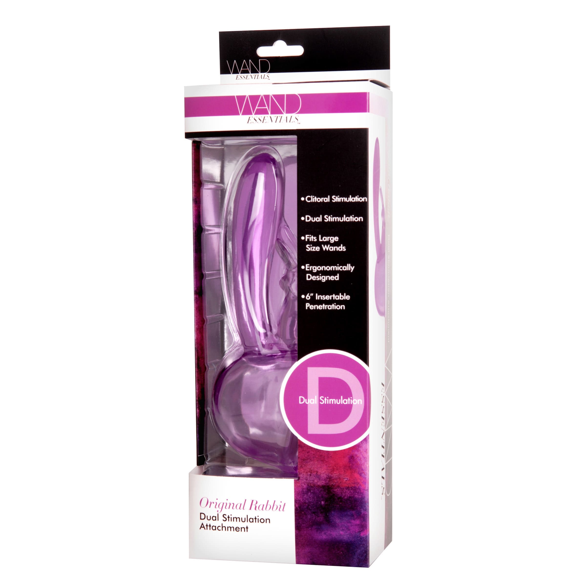 Sensual Moments Original Rabbit Dual Stimulation Wand Attachment, photo 3