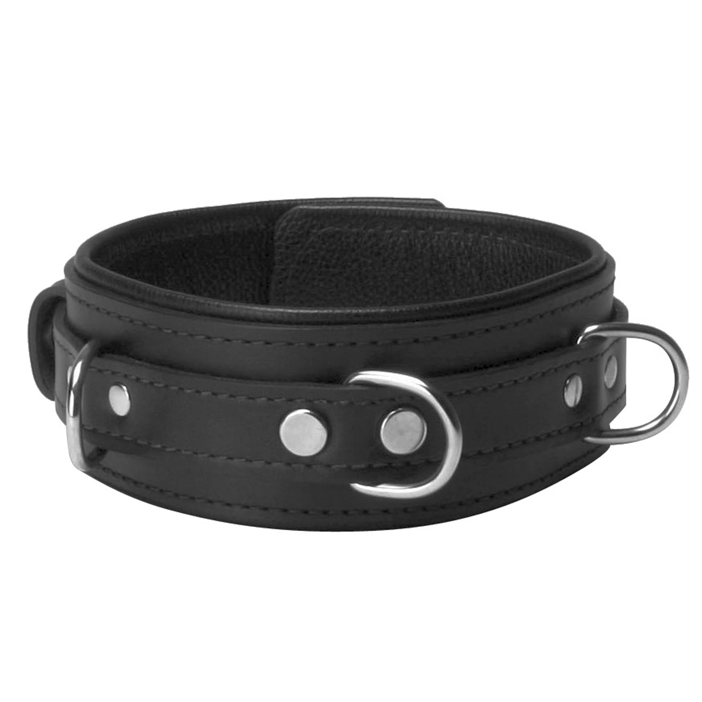 Sensual Moments Black Premium Leather Bondage Essentials Kit, photo 3