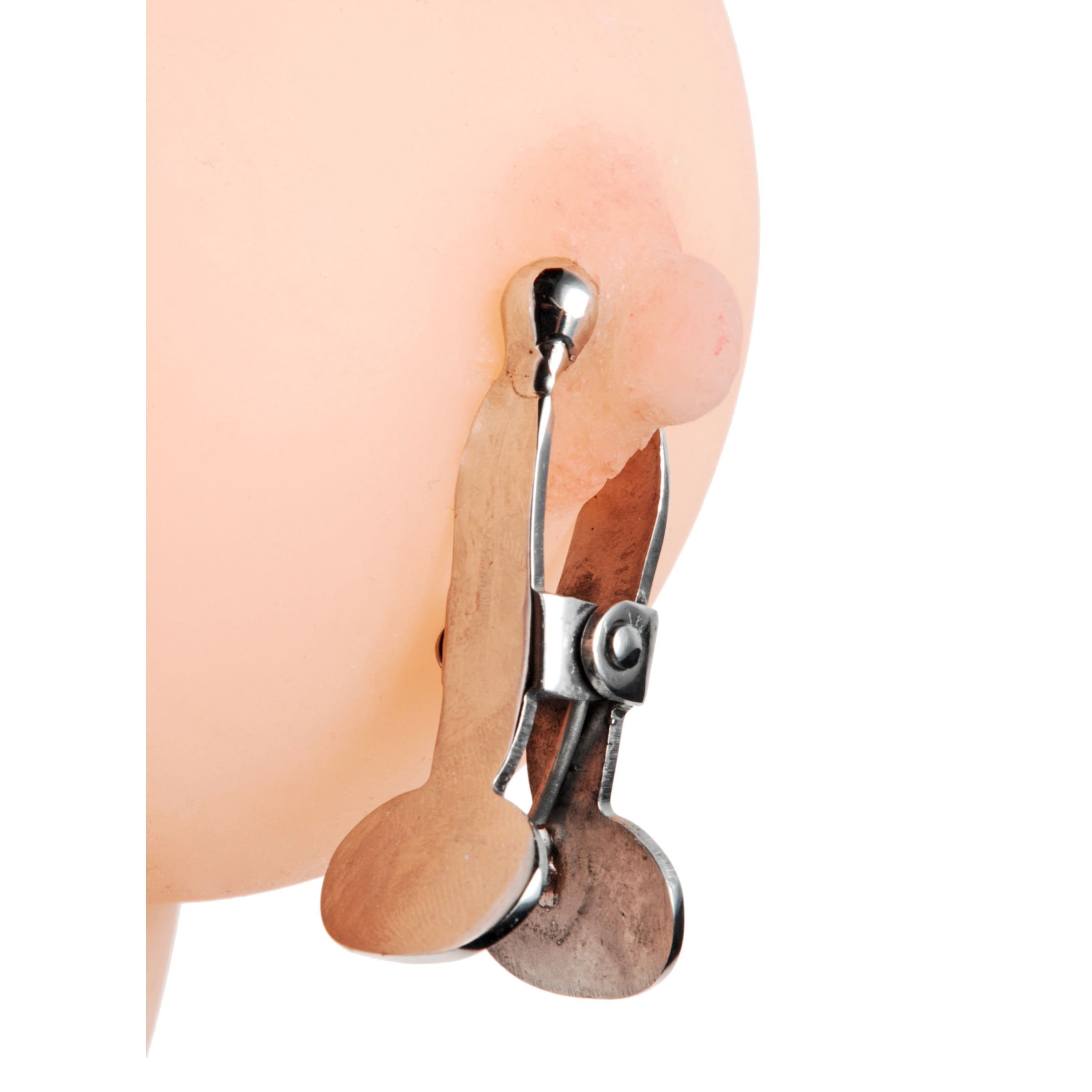Sensual Moments Stainless Steel Ball-Tipped Nipple Clamps, photo 3