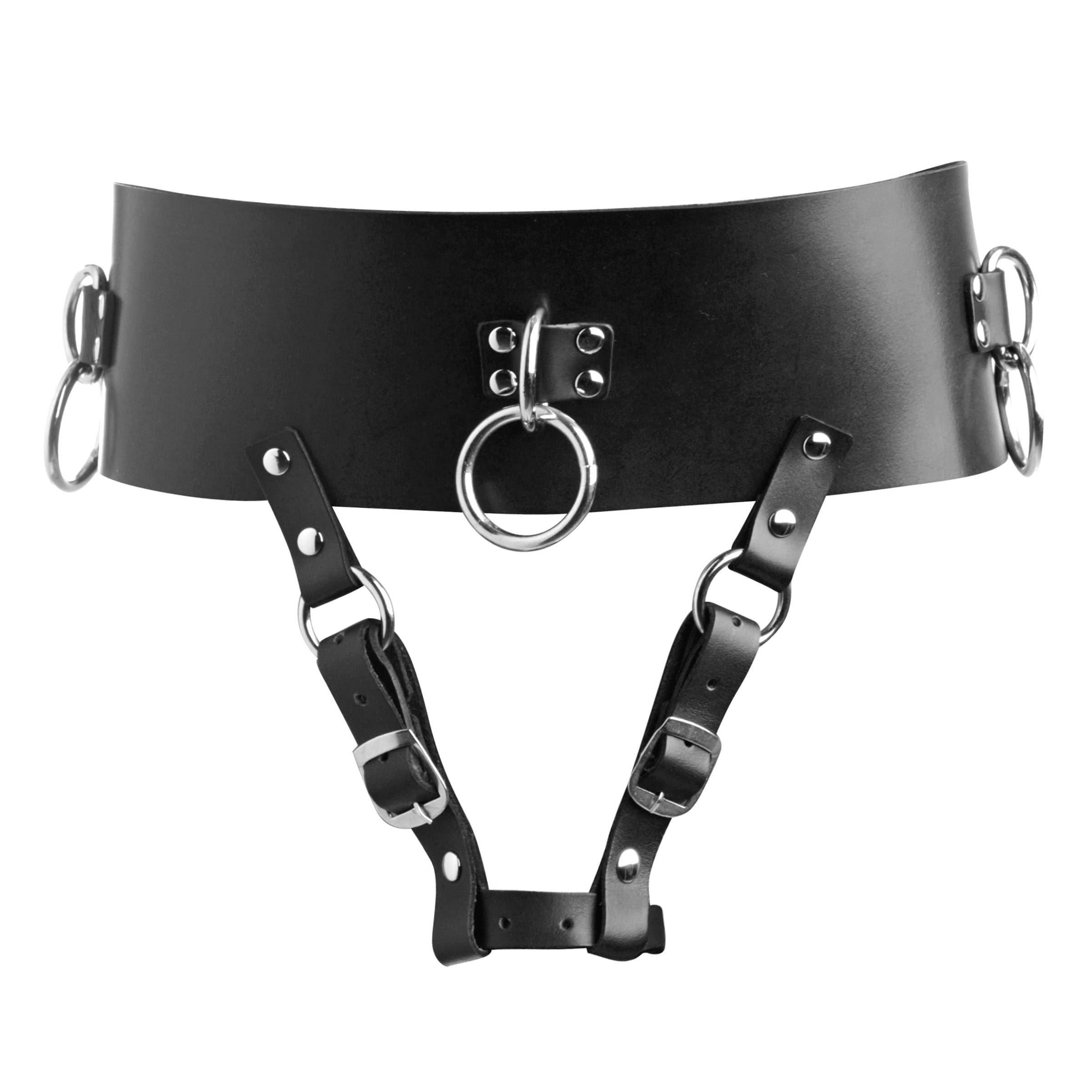 Sensual Moments Premium Leather Forced Orgasm Kit, photo 3