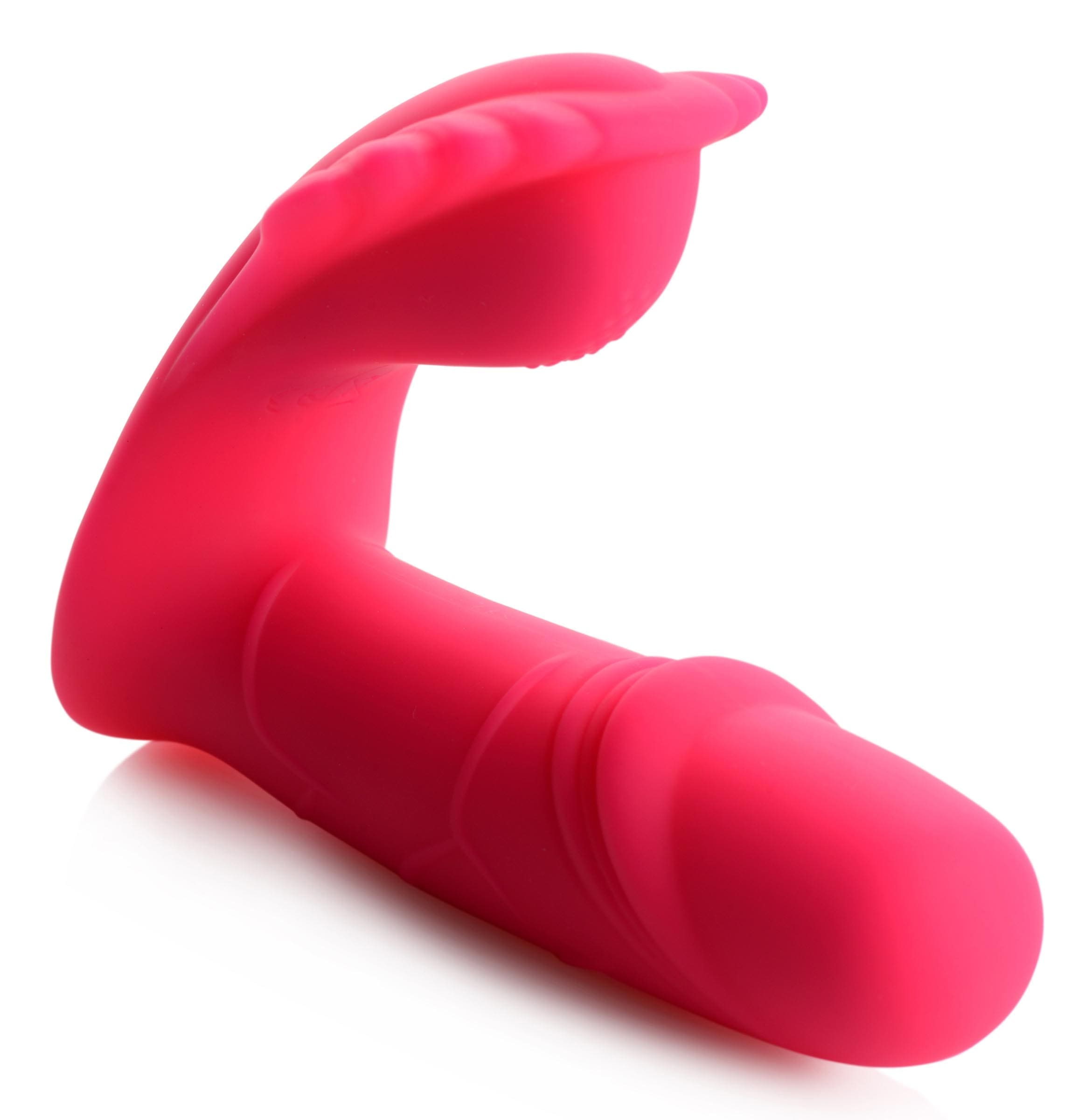 Sensual Moments Panty Thumper 7X Thumping Silicone Vibrator with Remote Control, photo 3