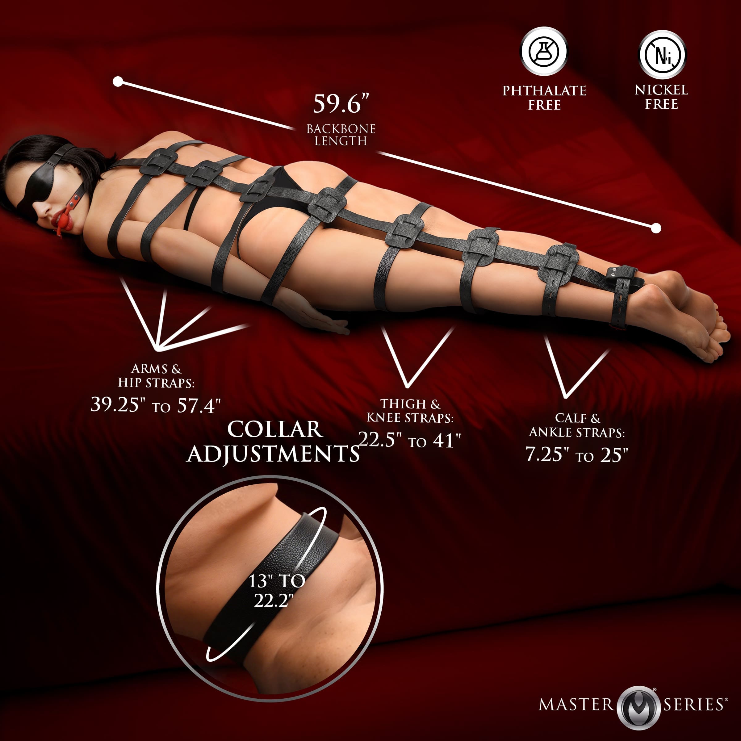 Sensual Moments Backbone Full Body Harness, photo 4