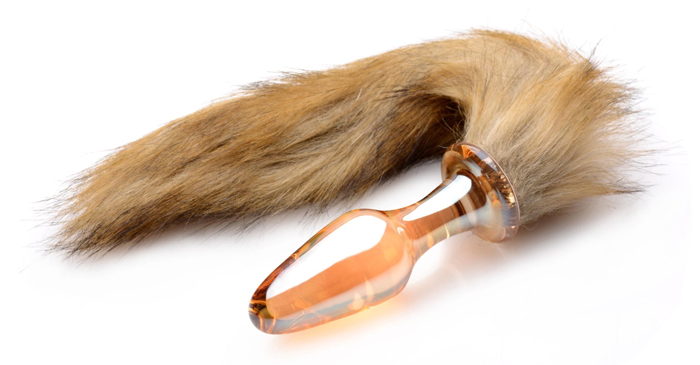 Sensual Moments Fox Tail Glass Anal Plug, photo 4