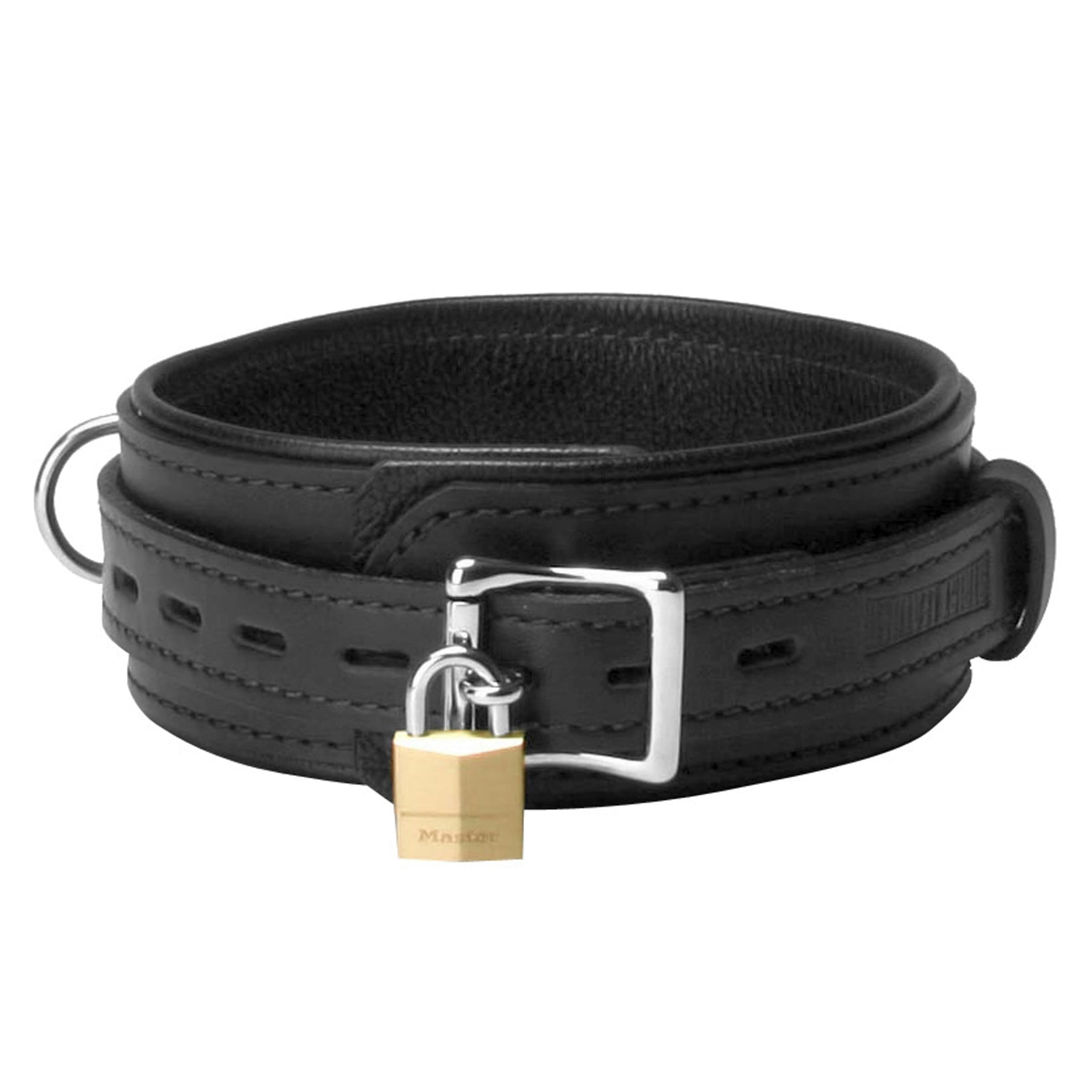 Sensual Moments Black Premium Leather Bondage Essentials Kit, photo 4