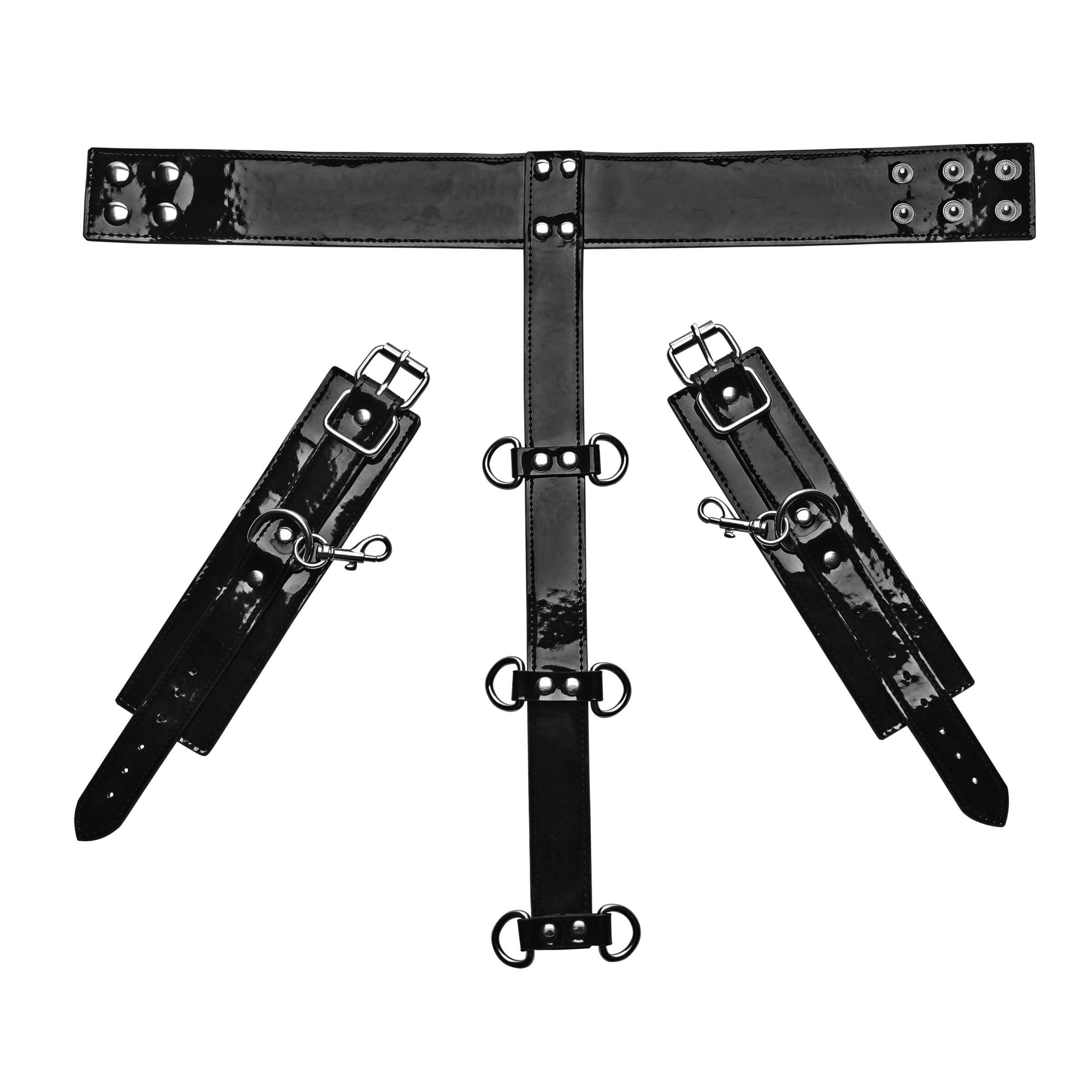 Sensual Moments Bound Around Neck to Wrist Restraints, photo 4