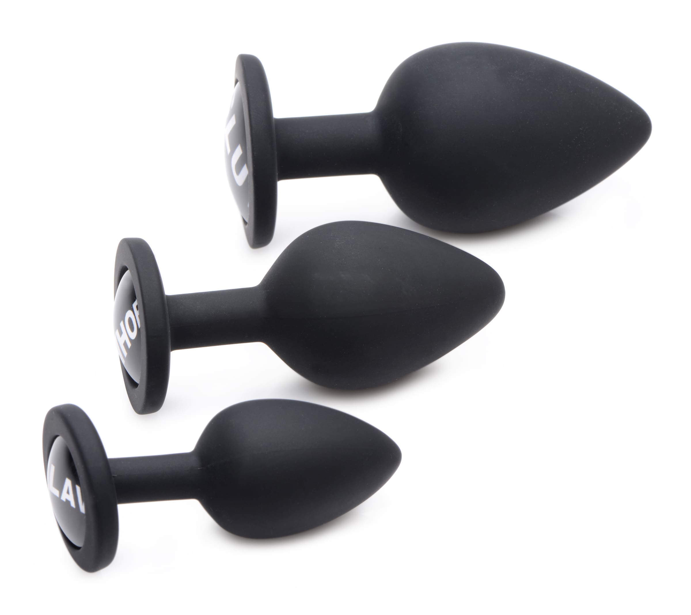 Sensual Moments Dirty Words Anal Plug Set, photo 4