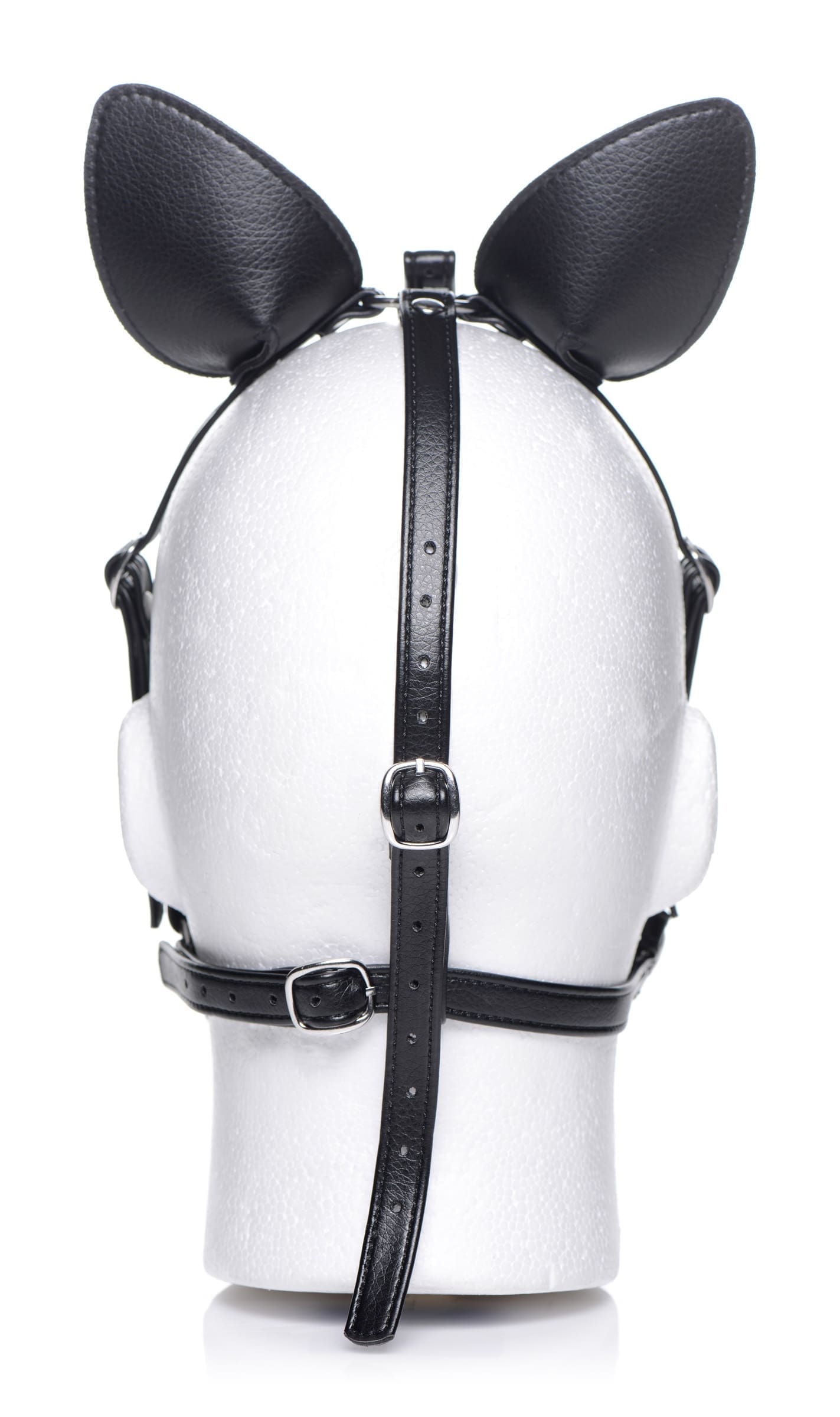 Sensual Moments Dark Horse Pony Head Harness with Silicone Bit, photo 4