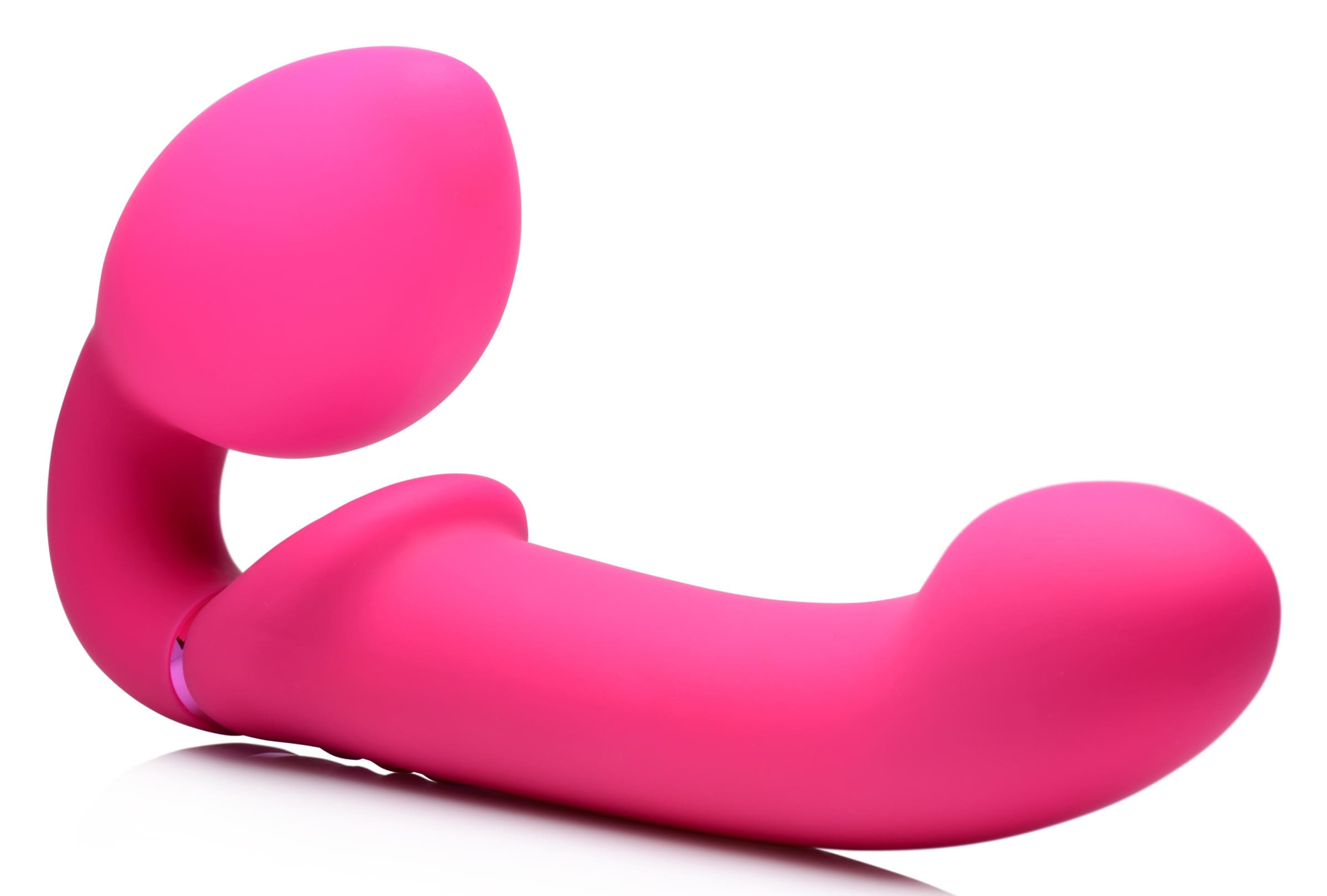 Sensual Moments 10X Remote Control Ergo-Fit G-Pulse Inflatable and Vibrating Strapless Strap-on, photo 4
