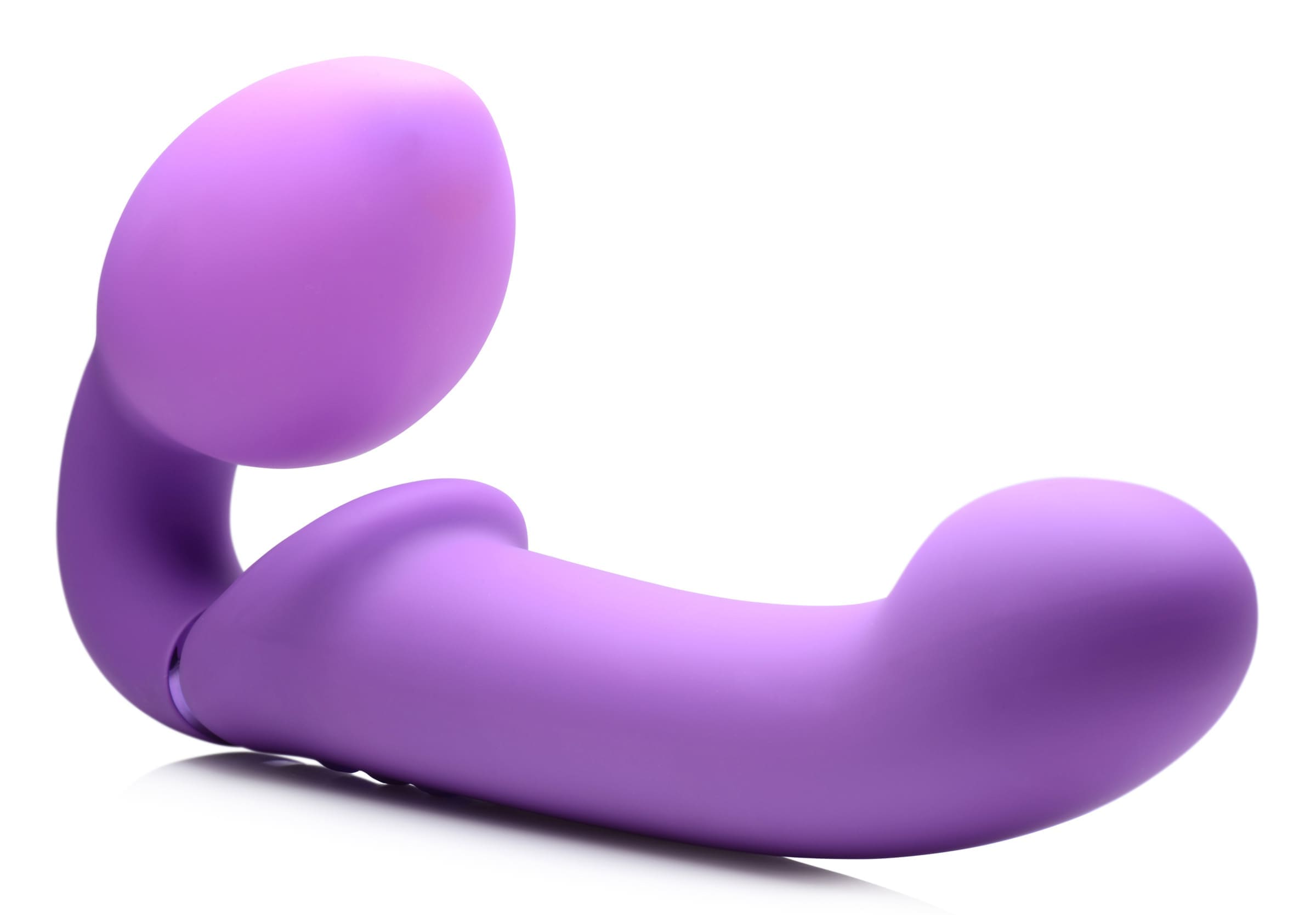 Sensual Moments 10X Remote Control Ergo-Fit G-Pulse Inflatable and Vibrating Strapless Strap-on, photo 4