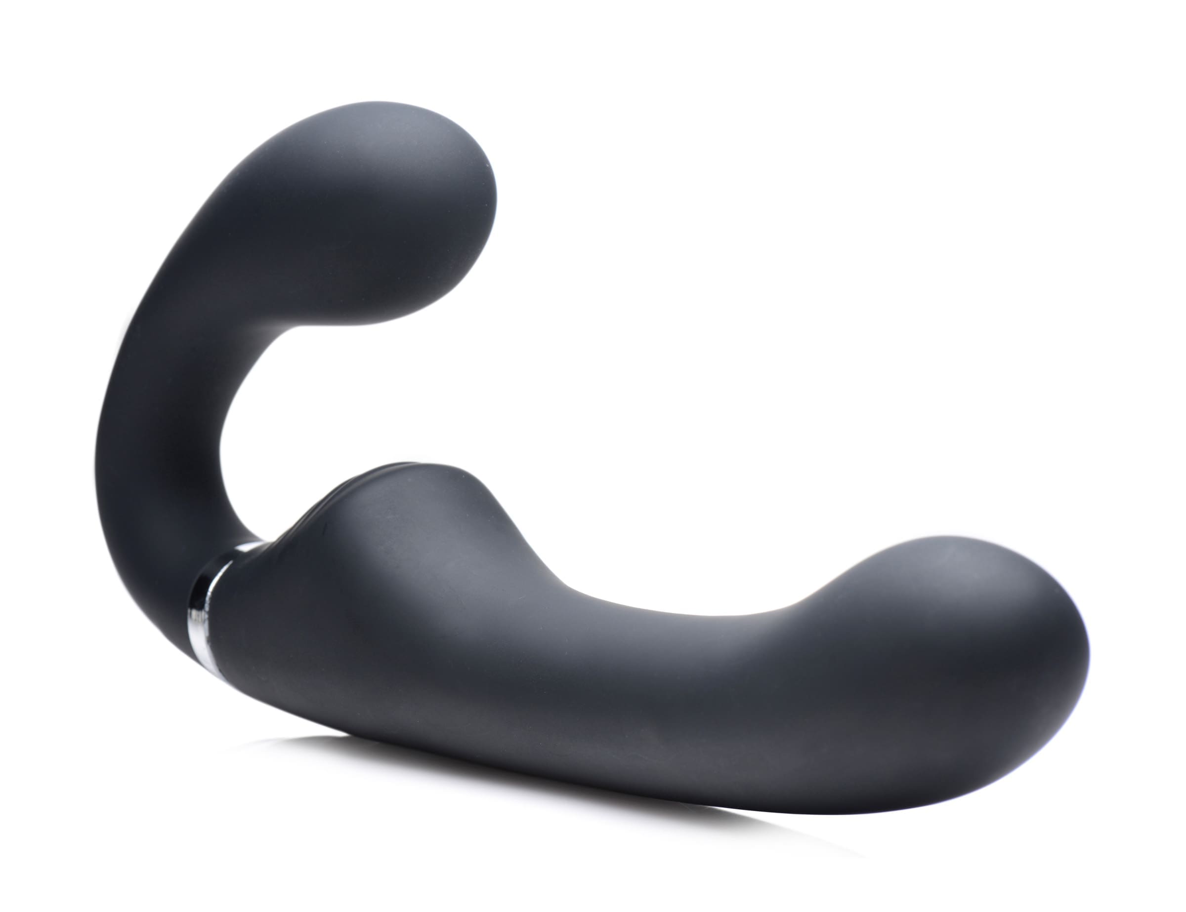 Sensual Moments 10X Vibrating Silicone Strapless Strap-on, photo 4