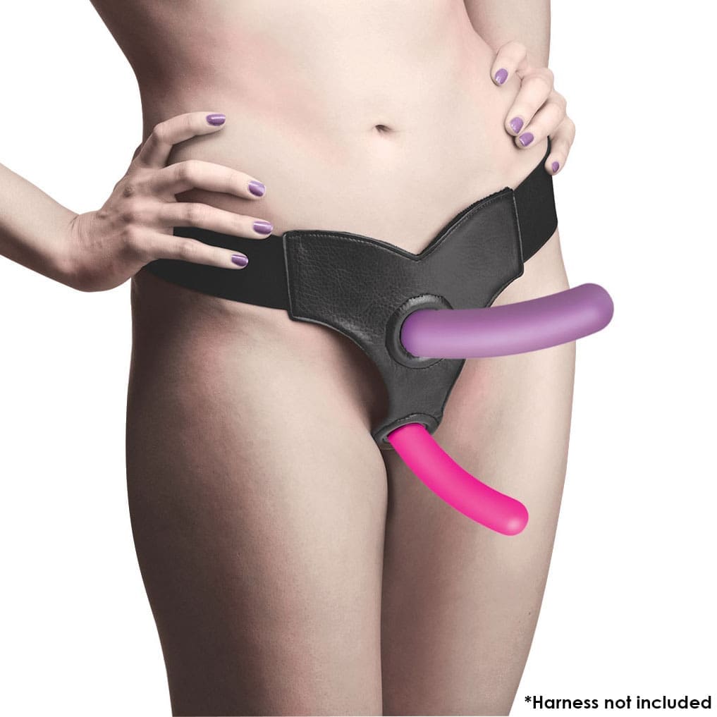 Sensual Moments Triple Peg 28X Vibrating Silicone Dildo Set with Remote Control, photo 4