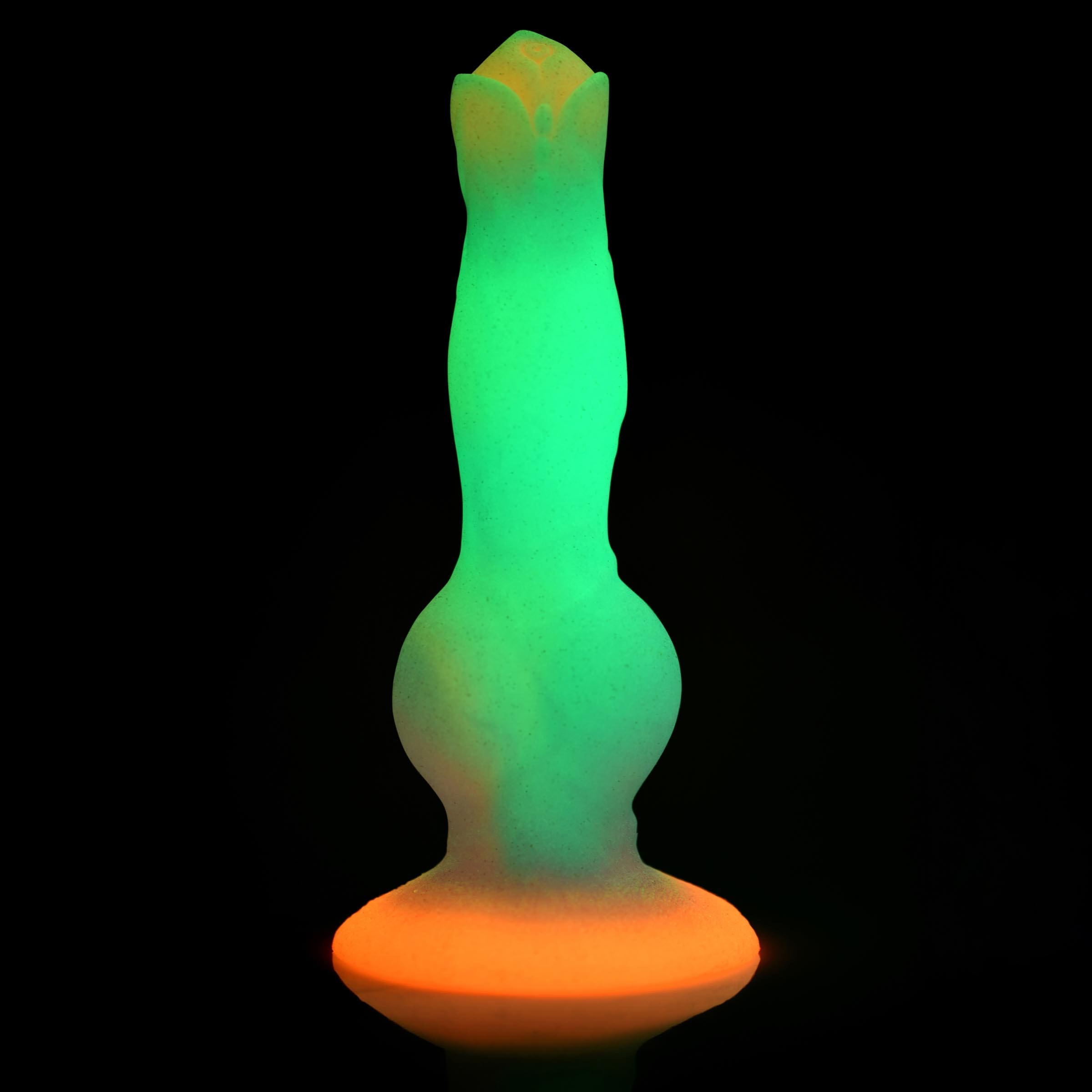 Sensual Moments Space Cock Glow-in-the-Dark Silicone Alien Dildo, photo 4