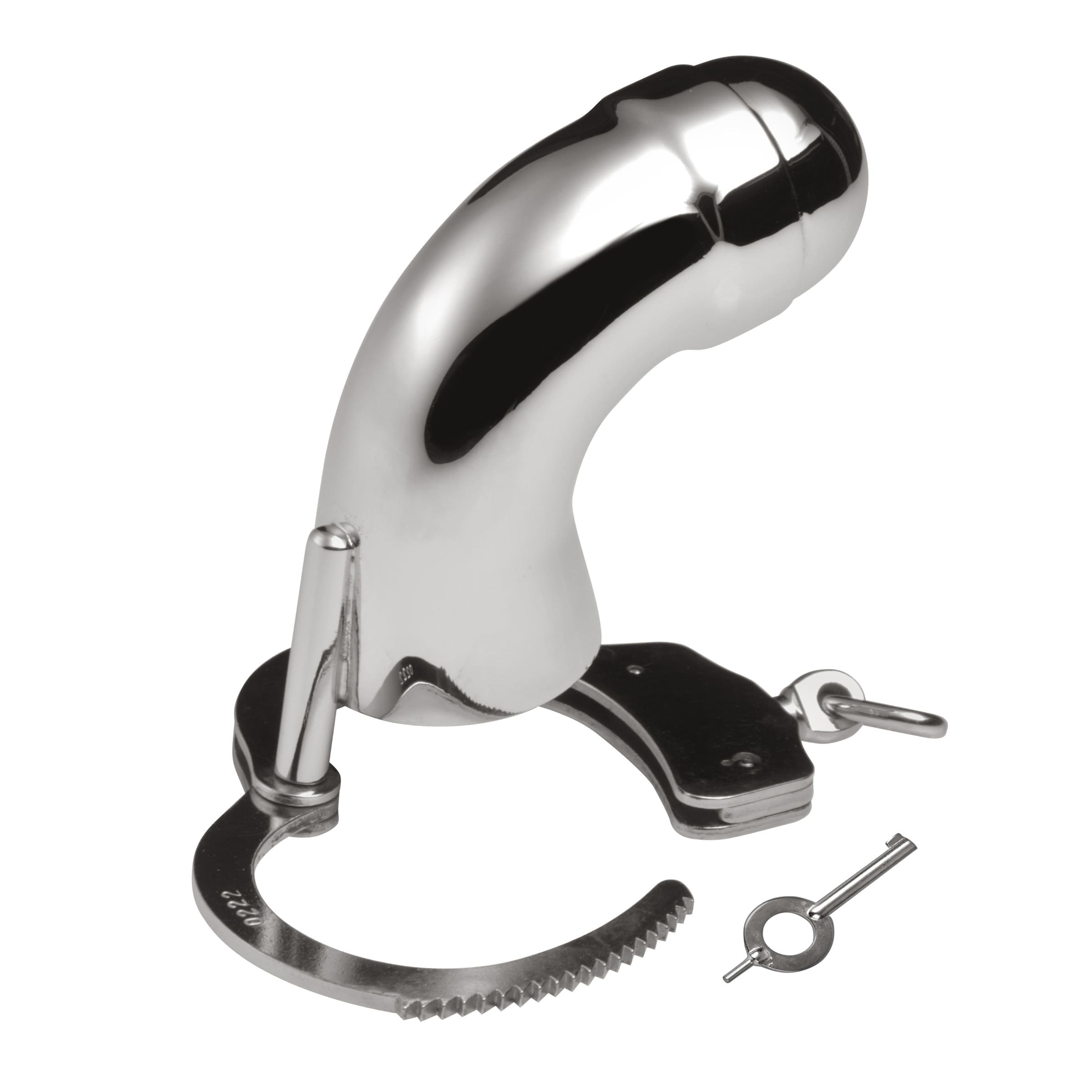 Sensual Moments Stainless Steel Chastity Cock Cuff, photo 4